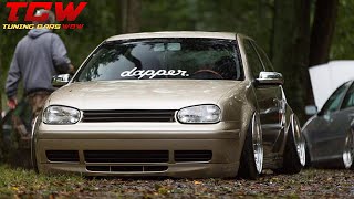 Bagged VW Golf MK4 on BBS RS Rims Tuning Build by Mikesiciliano