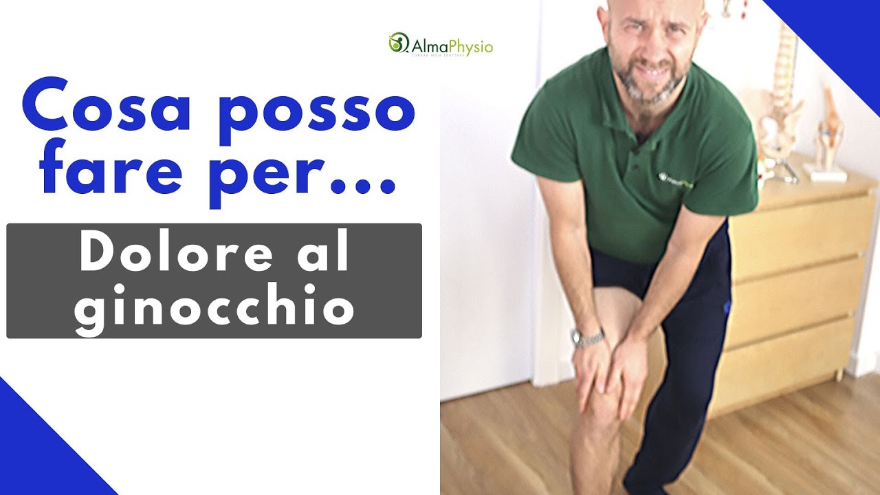 Dolore al ginocchio: cosa fare per curarmi?