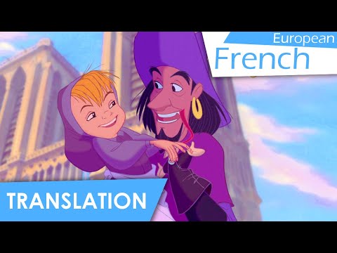 The Bells of Notre Dame | reprise (EU French) Lyrics &Translation