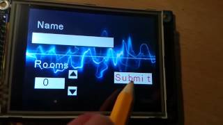 SSD1289 GUI Library ported to STM32F4 MCU