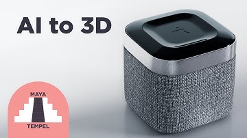 Autodesk Maya - Convert an AI generated image to 3D