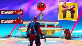 DEADPOOL SKIN OUT NOW! DEADPOOL WEEK 7 CHALLENGES! (Fortnite Deadpool Item Shop)