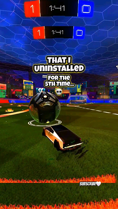 Uninstalling Rocket League Pt.5...💀 #rocketleague #rl #gaming