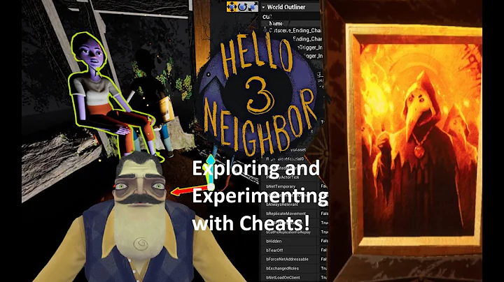 Hello Neighbor 3 Prototype 3 - Exploring and Experimenting with Cheats!