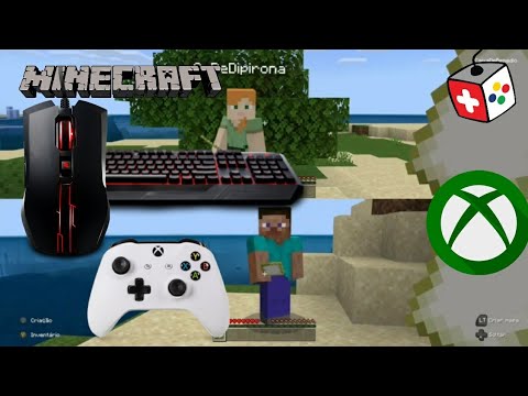 Como jogar Minecraft de Xbox 360 em tela dividida (split screen) 