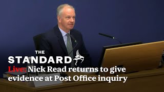 Post Office Inquiry LIVE: Chief Executive, Nick Read, returns to give evidence