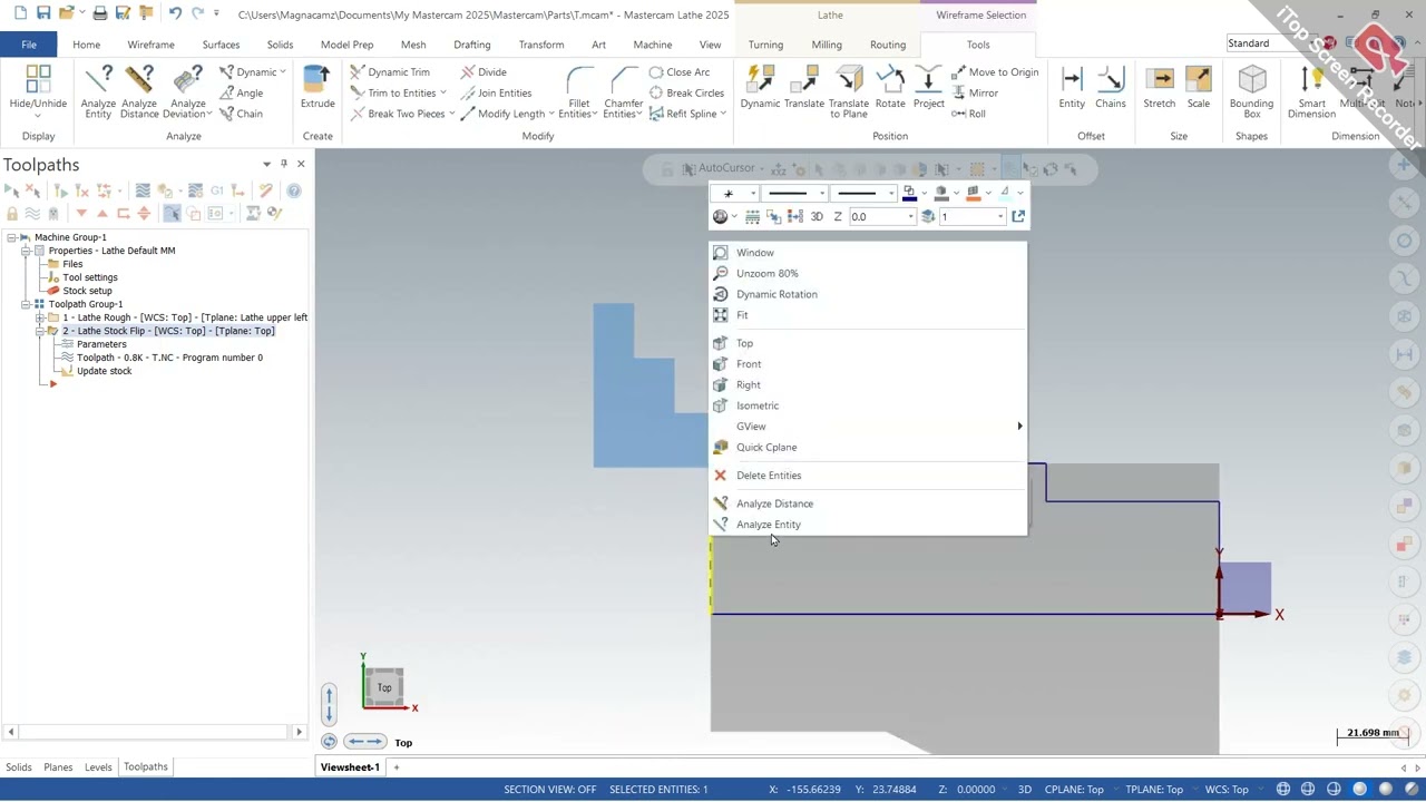 CNC Lathe Cutoff and Flip 5 video 