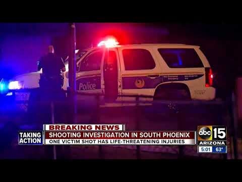 Victim in critical condition after shooting in west Phoenix - YouTube