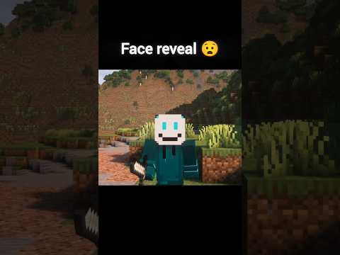 Skelly Empire Face reveal in Minecraft shorts video #minecraftshorts #gaming