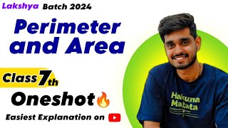 Perimeter and Area Class 7 Maths Chapter 9 Oneshot | Full NCERT
