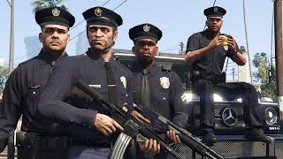 GTA 5  Police Missions with Cop Trevor! (Story Mode)