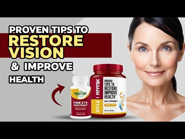 Boost Your Vision & Overall Health: Top Antioxidants & Supplements