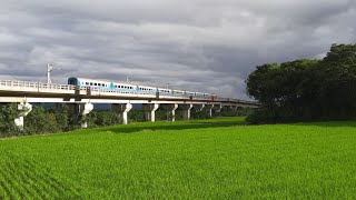 2021/8/17台鐵復興號 642次往台東 關山田野拍攝