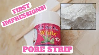 First Impressions Gel Hut Mun White Pore Strip