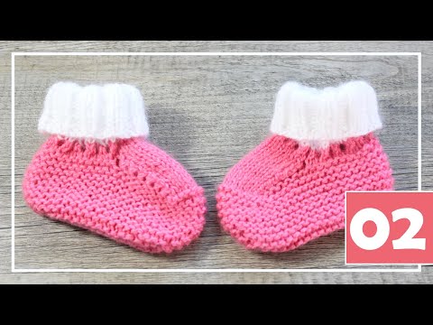Bayi Bootees: Knit Tutorial Part 2