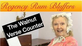 Regency Rum Bluffers - the Walnut Verse Counter
