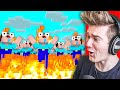 KTO OSTATNI ZOSTANIE w OGNIU = WYGRYWA 💲🤑💲 | Minecraft Extreme