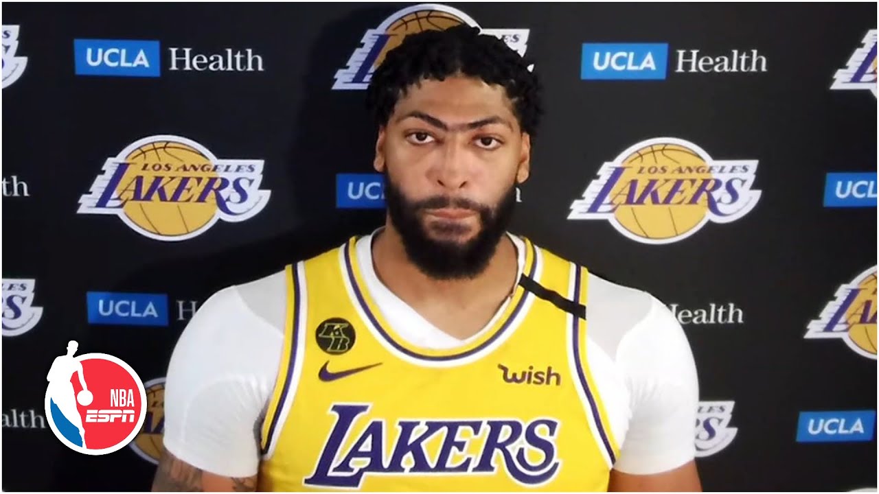 It Felt Like A Real Game To Me Anthony Davis On Playing Without Fans In Orlando Nba On Espn Youtube