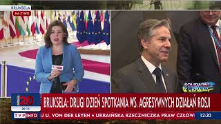 Szefowie Msz Państw Nato Debatują O Ukrainie. Relacja Red. Dominiki Ćosić