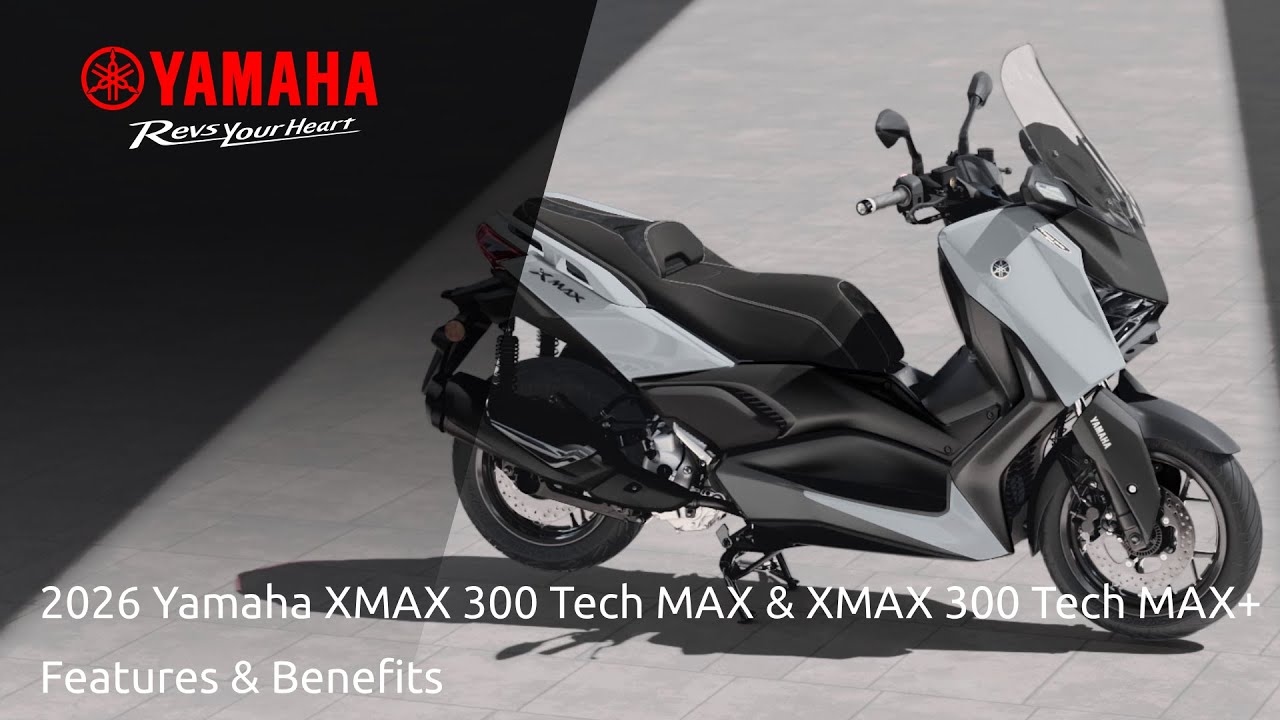 XMAX 300 Tech MAX — video