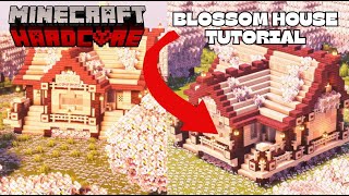 Build a STUNNING Cherry Blossom House in Minecraft Like a PRO!