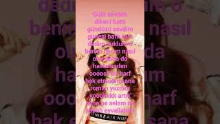 Meli̇s Fi̇s Gülü Sevdi̇m Di̇keni̇ Batti⚘⚘🌹🌹