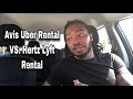 Avis Uber Rental VS. Hertz Lyft Rental #uber #lyft