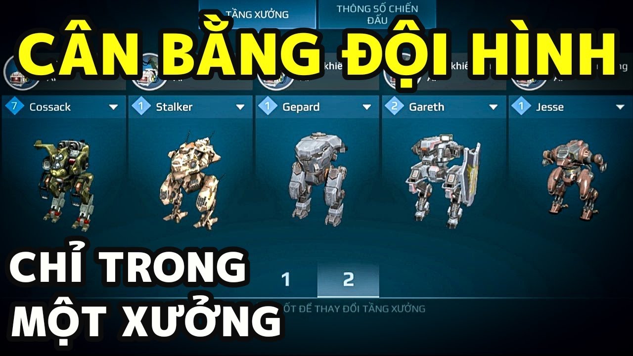 Cùng chơi đại chiến War Robots trên PC cùng BlueStacks