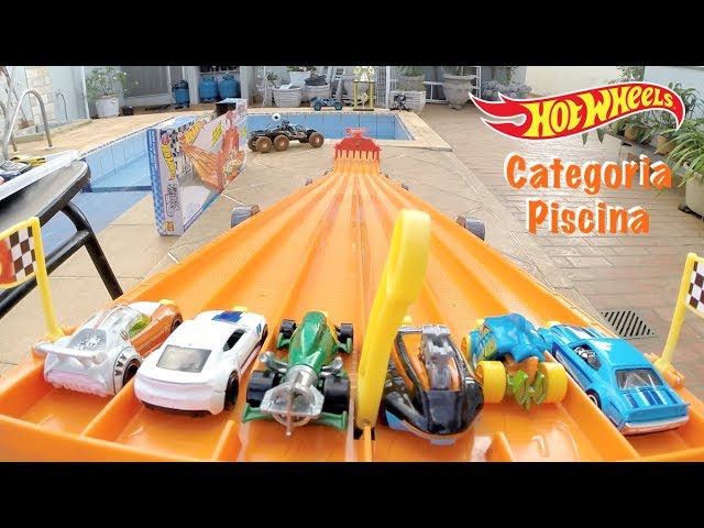 Maior Pista Hot Wheels Super 6-Lane Raceway - Pista de Carrinhos