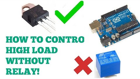 How to control High load with Arduino without Relay!