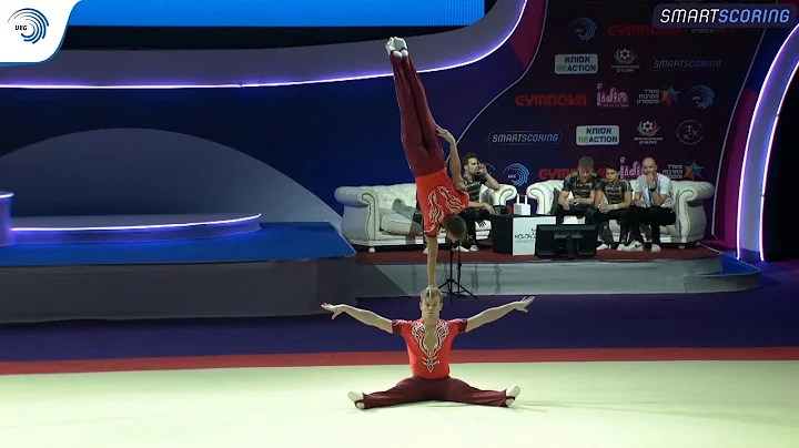 Tim SEBASTIAN & Michail KRAFT (GER) - 2019 Acro Eu...