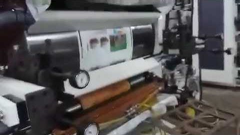 Central Drum Flexo printing machine 6 color