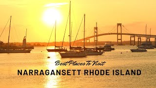 Narragansett Pier //  Best Places to visit in Rhode Island
