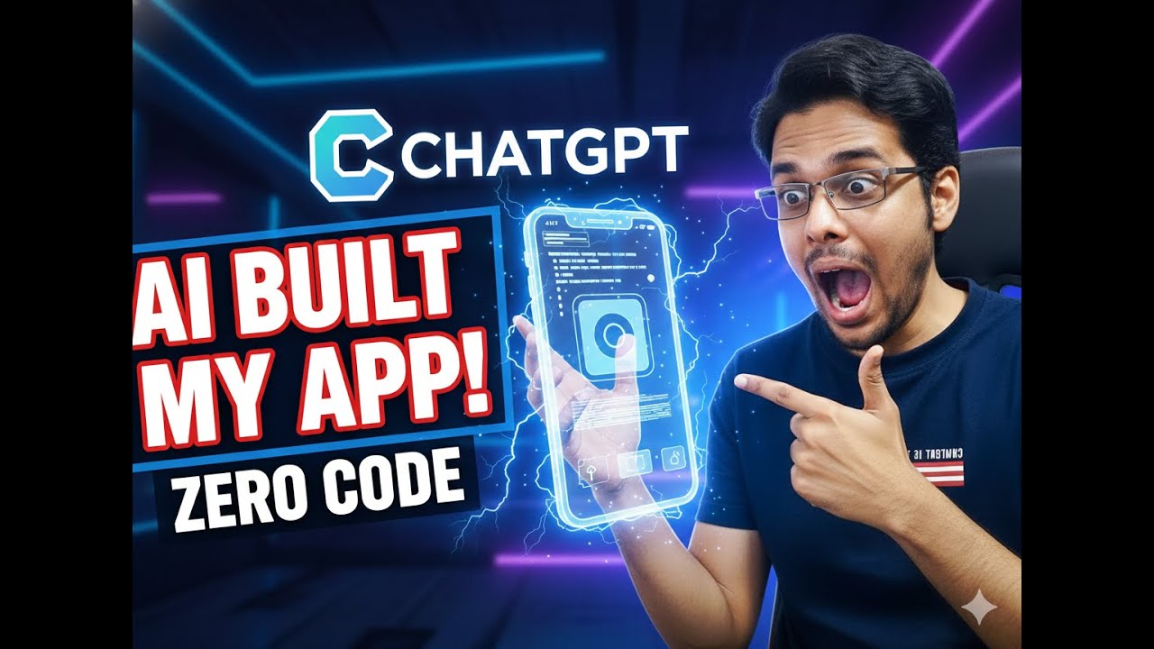 ChatGPT Built My App – Zero Coding Required - YouTube