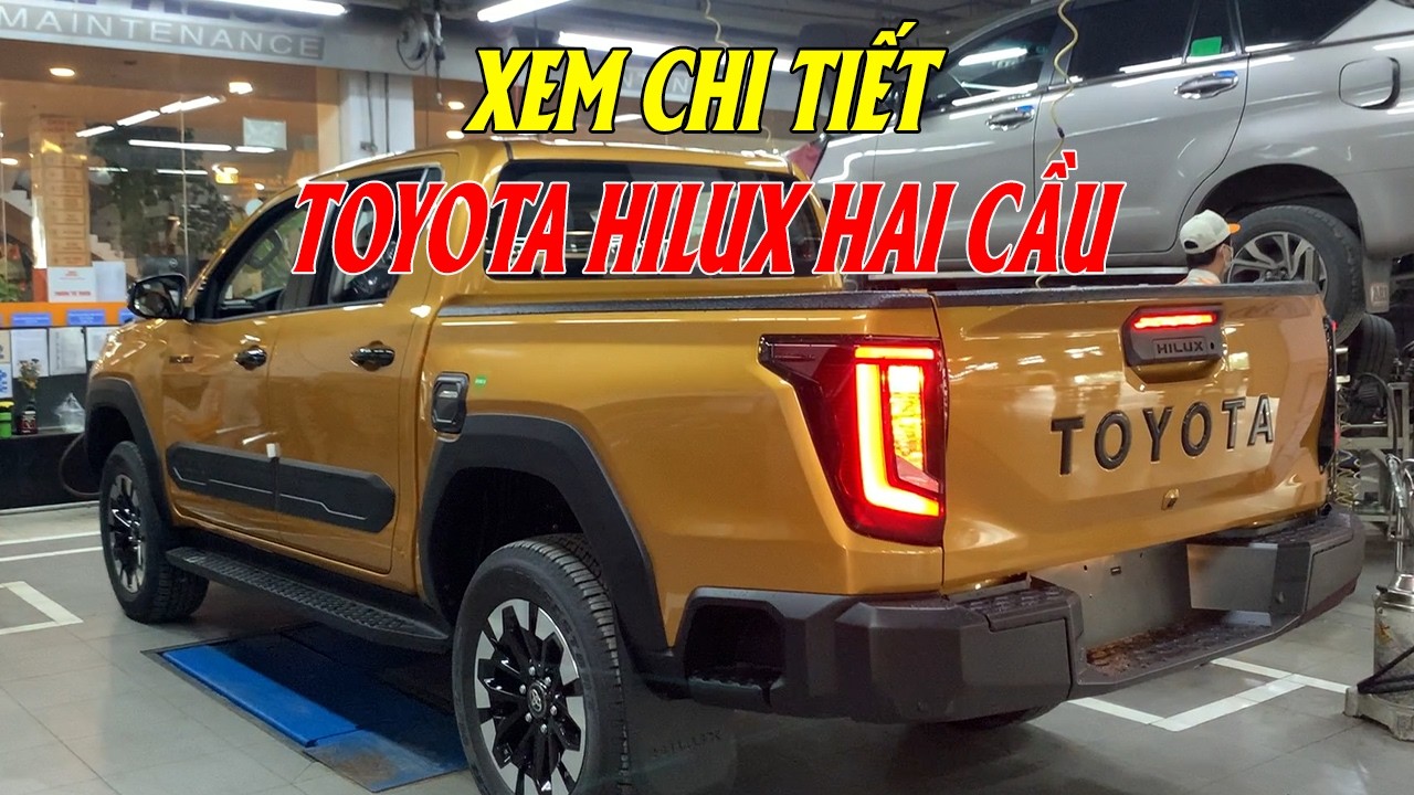 XEM CHI TIẾT TOYOTA HILUX SỐ TỰ ĐỘNG HAI CẦU