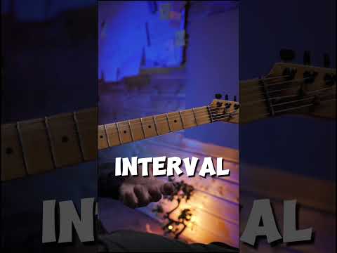 How to play a perfect fourth on guitar (Interval lesson 6/13) #shorts #guitar #guitarlesson