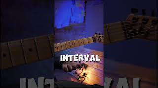 How to play a perfect fourth on guitar (Interval lesson 6/13) #shorts #guitar #guitarlesson