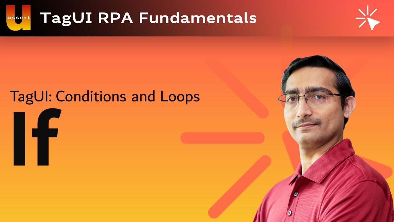 TagUI Conditions and Loops If condition with example