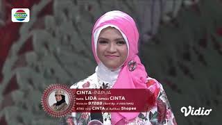 CIEE CIEE!! Jirayut Beri Coklat Berbentuk Love untuk Cinta Papua - LIDA 2019