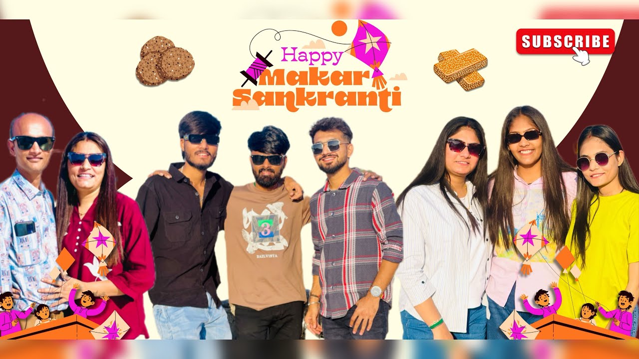 Happy Makar Sankranti🪁🤗😍| Family Vlog🧑‍🧑‍🧒‍🧒