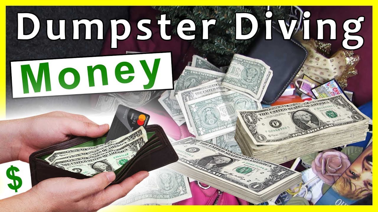 can you make money dumpster diving
