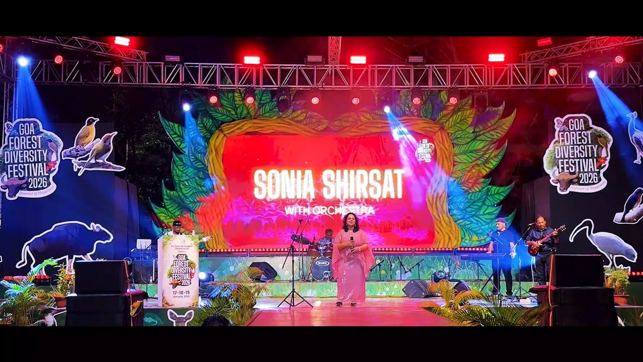 Sonia Shirsat With Orchestra || Calangute [ cover ] || Goa Forest Diversity Festival 2026