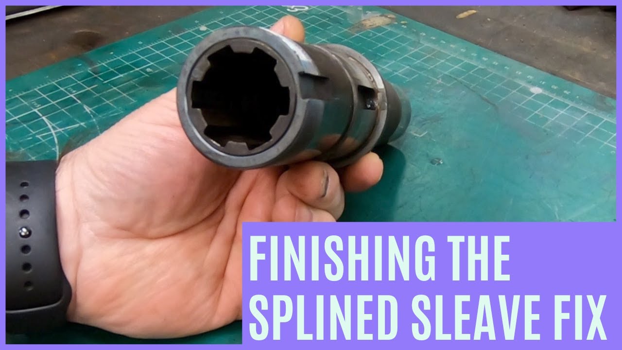 Finishing Repairs to the K&T Universal Milling Head Internal 6 Spline