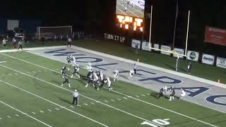 High School Football Officiating - OPI at Goal Line