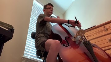 How to play a one octave d major scale on bass with Ben