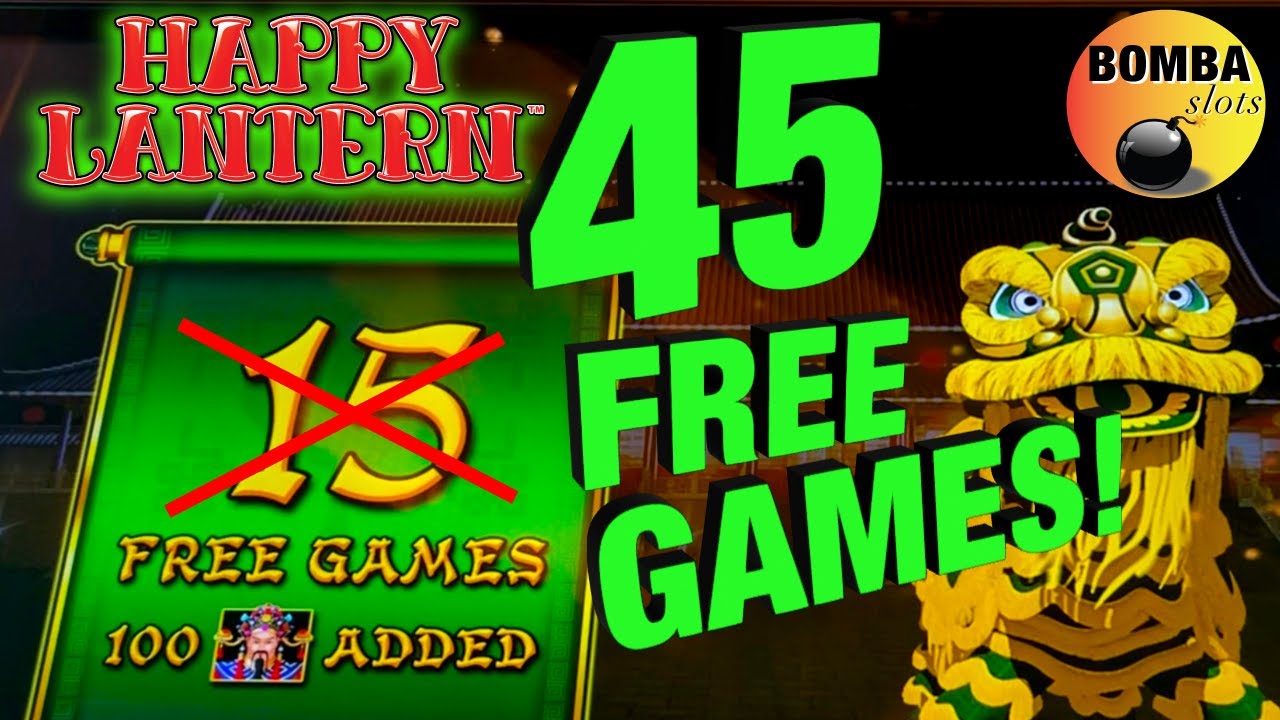 45 FREE GAMES?!🏮 Happy Lantern & Golden Century Dragon 