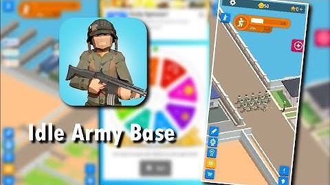 Idle Army Base [Neon Play] Gameplay Preview