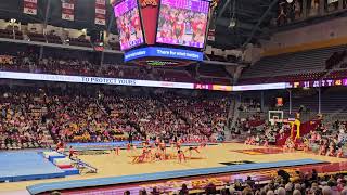 University of Minnesota vs Northwestern February 17, 2024. Girls basketball halftime entertainment.