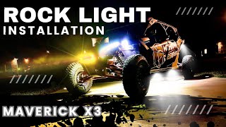 Diode Dynamics Rock Lights Installation on Can-Am Maverick X3 Max