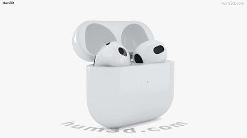 Apple AirPods 3d gen 3D model by 3DModels.org